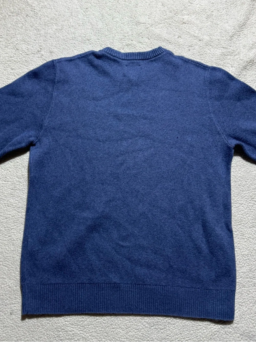 Fender x Lucky Brand Sweater Womens Small Blue‎ Long Sleeve Guitar Graphic Top